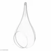 Remise ⭐ Creavea Boule Plastique Transparente Goutte Ouverte En Plastique Transparent - 17 Cm 🔔
