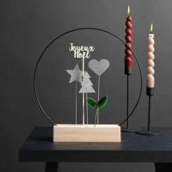 De gros 🧨 Rico Design Forme En Métal Cercle En Métal - Noir Mat - Ø 30 Cm 🎁 -Support à décorer suspendu Soldes unnamed file 106