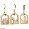 Bon marché 😀 Artemio Formes à Suspendre Set De 3 Petites Maisons En Bois à Suspendre - Isatis - 7 X 10 Cm 😀 -Support à décorer suspendu Soldes unnamed file 107