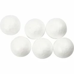 Promo 💯 Creativ Company Boules Polystyrène Boule Polystyrène - 1,5 Cm - 200 Pcs 🥰