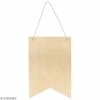 Vente flash ⭐ Artemio Fanion En Bois à Décorer Et à Suspendre - 24 X 35 Cm 🥰 -Support à décorer suspendu Soldes unnamed file 112