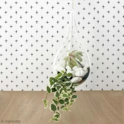 Remise ⭐ Creavea Boule Plastique Transparente Goutte Ouverte En Plastique Transparent - 17 Cm 🔔 -Support à décorer suspendu Soldes unnamed file 12