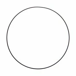 Budget 🎁 Rico Design Forme En Métal Cercle En Métal - Noir Mat - Ø 25 Cm ✨