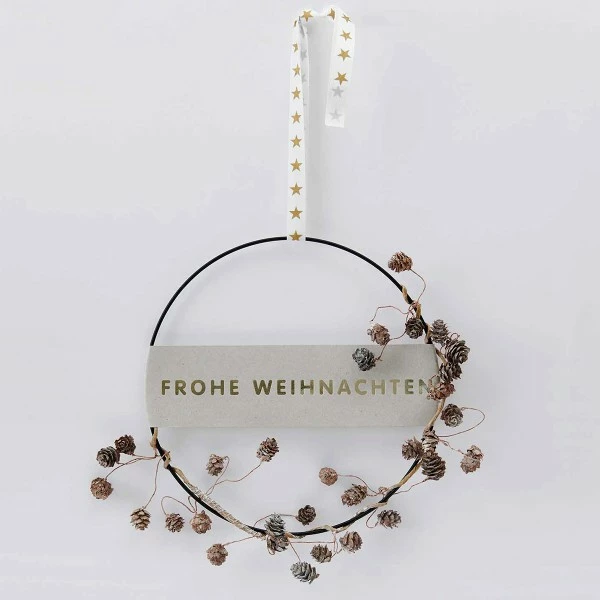 Budget 🎁 Rico Design Forme En Métal Cercle En Métal - Noir Mat - Ø 25 Cm ✨ 4 Budget 🎁 Rico Design Forme En Métal Cercle En Métal - Noir Mat - Ø 25 Cm ✨ – Image 2