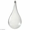 Meilleur prix 🛒 Creavea Boule Plastique Transparente Suspension Plastique Transparent - Goutte - 8 X 18 Cm - 1 Pce 🛒