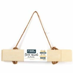 Meilleure affaire 👍 Graine Créative Déco à Suspendre Diverses Panneau 6 Planches En Bois à Décorer - 60 X 30 Cm 💯