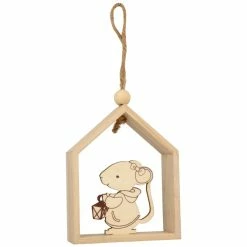 Top 10 🎉 Artemio Support Déco Noël Déco De Noël En Bois à Décorer - Souris Lanterne - 15 X 12 X 4 Cm 🔔