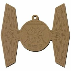 Tout neuf 🔥 Creavea Formes à Suspendre Vaisseau H En Bois à Suspendre - 9 X 9,8 Cm 💯