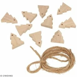 Les meilleures critiques de ✨ Artemio Guirlande à Décorer Guirlande Sapins En Bois à Décorer - 10 Pcs 😍