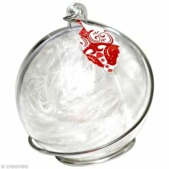 Sortie ✔️ Graine Créative Boule Plastique Transparente Pour Contact Alimentaire - 5 Cm X 5 👍 -Support à décorer suspendu Soldes unnamed file 171