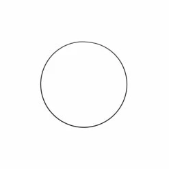 Budget 🔔 Rico Design Forme En Métal Cercle En Métal - Noir Mat - Ø 15 Cm 👏