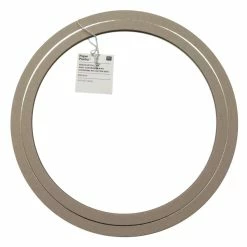 Nouveau 🎁 Rico Design Couronne Florale Couronne En Carton - Gris - ø 27,5 Cm 🤩