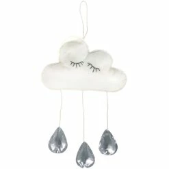 Promo ✔️ Rayher Mobile à Décorer Kit Décoration - Petit Nuage - 27 X 50 Cm ⌛