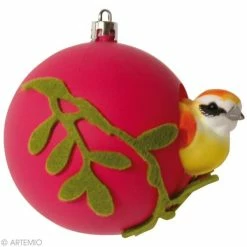 Le moins cher 🎁 Artemio Boule Plastique Opaque Boule De Noël à Décorer X 39 🔔 -Support à décorer suspendu Soldes unnamed file 206