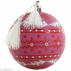 Le moins cher 🎁 Artemio Boule Plastique Opaque Boule De Noël à Décorer X 39 🔔 -Support à décorer suspendu Soldes unnamed file 207