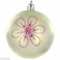 Le moins cher 🎁 Artemio Boule Plastique Opaque Boule De Noël à Décorer X 39 🔔 -Support à décorer suspendu Soldes unnamed file 208