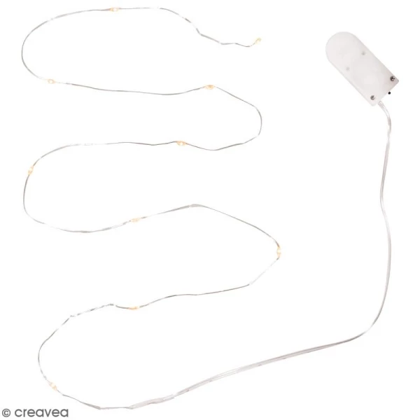 Remise 🔔 Guirlande Lumineuse Rayher - 10 Lumignons - 120 Cm - Boîtier Rond 😍 4 Remise 🔔 Guirlande Lumineuse Rayher - 10 Lumignons - 120 Cm - Boîtier Rond 😍 – Image 2