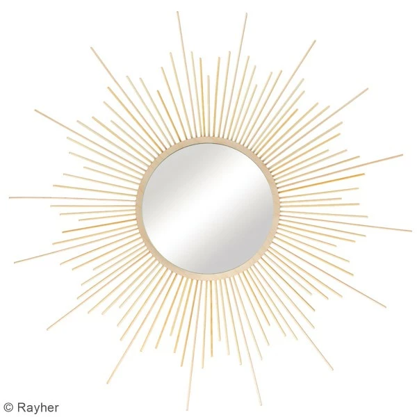 Bon marché 🥰 Rayher Miroir à Décorer Kit Miroir En Bois - Soleil - 63 Cm ❤️ 4 Bon marché 🥰 Rayher Miroir à Décorer Kit Miroir En Bois - Soleil - 63 Cm ❤️ – Image 2