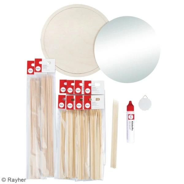 Bon marché 🥰 Rayher Miroir à Décorer Kit Miroir En Bois - Soleil - 63 Cm ❤️ 5 Bon marché 🥰 Rayher Miroir à Décorer Kit Miroir En Bois - Soleil - 63 Cm ❤️ – Image 3