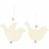Bon marché 😍 Creativ Company Silhouette à Suspendre Suspensions Colombes En Bois - 7,5 X 9,5 Cm - 10 Pcs 🌟 -Support à décorer suspendu Soldes unnamed file 269