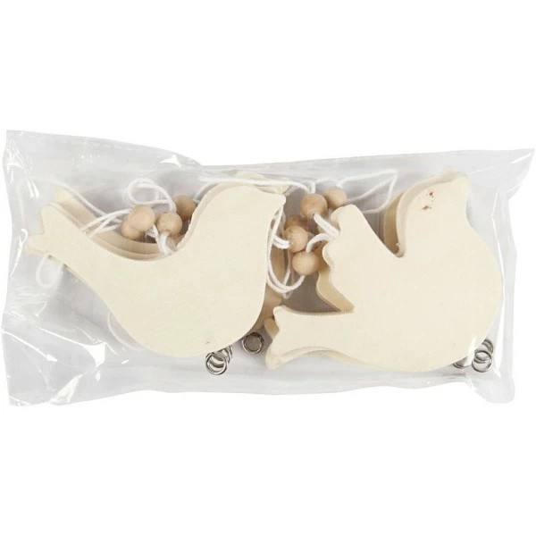 Bon marché 😍 Creativ Company Silhouette à Suspendre Suspensions Colombes En Bois - 7,5 X 9,5 Cm - 10 Pcs 🌟 4 Bon marché 😍 Creativ Company Silhouette à Suspendre Suspensions Colombes En Bois - 7,5 X 9,5 Cm - 10 Pcs 🌟 – Image 2