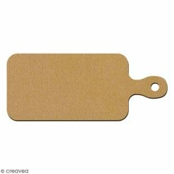 Sortie 😀 Creavea Forme En Bois Petite Planche En Bois à Décorer - 9,5 X 23 Cm 🤩