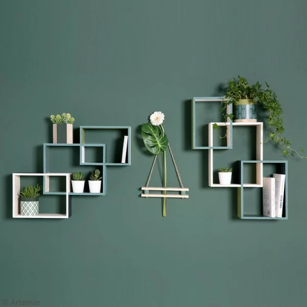 Tout neuf ⭐ Artemio Meuble à Décorer Set 3 étagères Rectangulaires Imbriquées à Décorer - 45 X 60 Cm 🎁 5 Tout neuf ⭐ Artemio Meuble à Décorer Set 3 étagères Rectangulaires Imbriquées à Décorer - 45 X 60 Cm 🎁 – Image 3