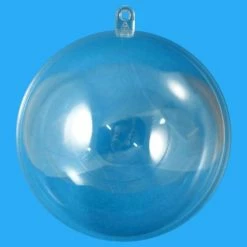 Offres 🛒 Graine Créative Boule Plastique Transparente Pour Contact Alimentaire 7 Cm 🥰