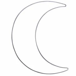 Meilleure affaire 🔔 Rayher Cercles Attrape-rêves Forme Demi-lune En Métal - 19,5 X 25 Cm 😉