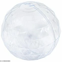 Tout neuf 😉 Rayher Boule Plastique Transparente Noël - Facettée - 8 Cm - 1 Pce ⌛