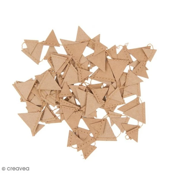 Coupon ❤️ Rico Design Guirlande à Décorer Guirlande Fanions - Kraft - 2,7 M 💯 3 Coupon ❤️ Rico Design Guirlande à Décorer Guirlande Fanions - Kraft - 2,7 M 💯