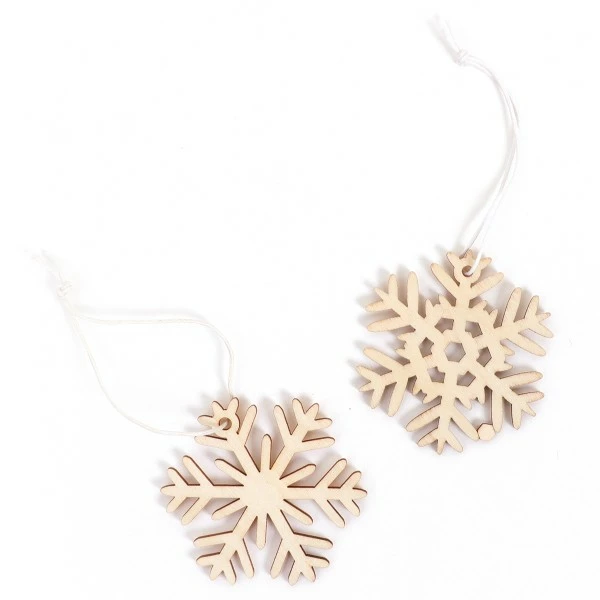 Bon marché ✔️ Graine Créative Forme En Bois Assortiments De Suspensions Noël - Flocons - 8 Pcs 🔔 4 Bon marché ✔️ Graine Créative Forme En Bois Assortiments De Suspensions Noël - Flocons - 8 Pcs 🔔 – Image 2