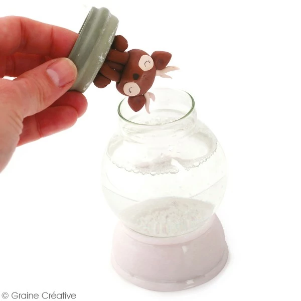 Grosses soldes ❤️ Graine Créative Kit Boule à Neige à Customiser - 8 X 10,3 Cm 🔔 5 Grosses soldes ❤️ Graine Créative Kit Boule à Neige à Customiser - 8 X 10,3 Cm 🔔 – Image 3