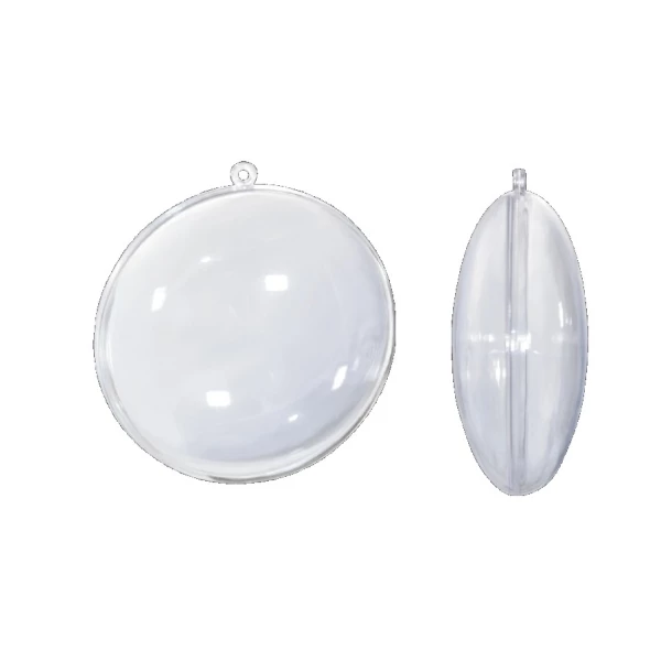 Tout neuf 😀 Lealoo® Boule Plastique Transparente Lot De 5 Médaillons Ø 9 Cm En Plastique Cristal Transparent Séparable, Contenants Alimentaire Sécabl 🎁 3 Tout neuf 😀 Lealoo® Boule Plastique Transparente Lot De 5 Médaillons Ø 9 Cm En Plastique Cristal Transparent Séparable, Contenants Alimentaire Sécabl 🎁