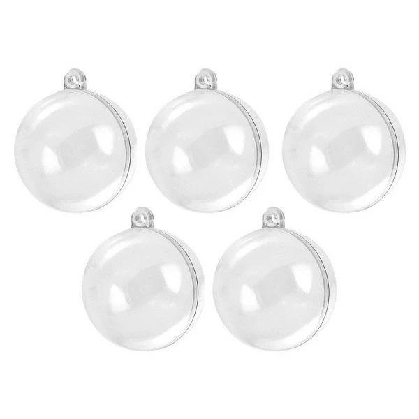 De gros 💯 Lealoo® Boule Plastique Transparente Lot 5 Boules En Plastique Cristal Transparent Séparable, Diam. 15 Cm, Contenant Sécable 😉 3 De gros 💯 Lealoo® Boule Plastique Transparente Lot 5 Boules En Plastique Cristal Transparent Séparable, Diam. 15 Cm, Contenant Sécable 😉