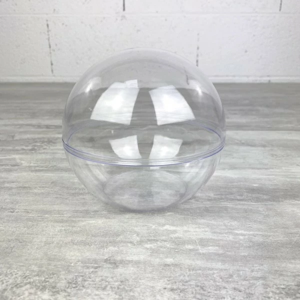 Promo 😉 Lealoo® Boule Plastique Transparente Boule En Plastique à Fond Plat, Diam. 14 Cm, Cristal Transparent Séparable, Contenant Sécable à Pose ✔️ 3 Promo 😉 Lealoo® Boule Plastique Transparente Boule En Plastique à Fond Plat, Diam. 14 Cm, Cristal Transparent Séparable, Contenant Sécable à Pose ✔️