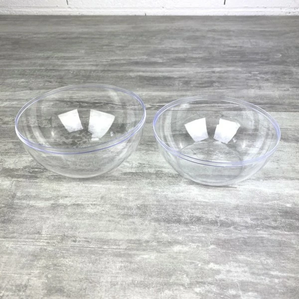 Promo 😉 Lealoo® Boule Plastique Transparente Boule En Plastique à Fond Plat, Diam. 14 Cm, Cristal Transparent Séparable, Contenant Sécable à Pose ✔️ 6 Promo 😉 Lealoo® Boule Plastique Transparente Boule En Plastique à Fond Plat, Diam. 14 Cm, Cristal Transparent Séparable, Contenant Sécable à Pose ✔️ – Image 4
