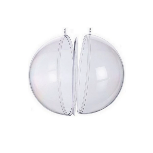 Meilleure affaire ✔️ Lealoo® Boule Plastique Transparente Boule En Plastique Avec Paroi De Séparation, Diamètre 8 Cm, Séparateur Transparent 🥰 3 Meilleure affaire ✔️ Lealoo® Boule Plastique Transparente Boule En Plastique Avec Paroi De Séparation, Diamètre 8 Cm, Séparateur Transparent 🥰