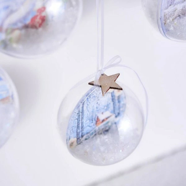 Les meilleures critiques de 💯 Lealoo® Boule Plastique Transparente Boule En Plastique Avec Paroi De Séparation, Diamètre 12 Cm, Séparateur Transparent 🔔 5 Les meilleures critiques de 💯 Lealoo® Boule Plastique Transparente Boule En Plastique Avec Paroi De Séparation, Diamètre 12 Cm, Séparateur Transparent 🔔 – Image 3