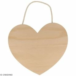 Meilleur prix 🛒 Artemio Coeur à Suspendre Coeur En Bois à Décorer Et à Suspendre - 25 X 22 Cm 😀
