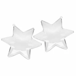 Tout neuf 😀 Lealoo® Boule Plastique Transparente Lot 5 étoiles 3D De 10 Cm, 6 Branches, Plastique Cristal Alimentaire Transparent, Séparable, Contena 🎉 8 Tout neuf 😀 Lealoo® Boule Plastique Transparente Lot 5 étoiles 3D De 10 Cm, 6 Branches, Plastique Cristal Alimentaire Transparent, Séparable, Contena 🎉 -Support à décorer suspendu Soldes unnamed file 465