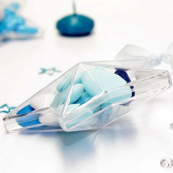 Budget 🥰 Lealoo® Boule Plastique Transparente Lot 5 étoiles 3D De 8 Cm, Plastique Cristal Alimentaire Transparent, Séparable, Contenant Sécable à 🎁 5 Budget 🥰 Lealoo® Boule Plastique Transparente Lot 5 étoiles 3D De 8 Cm, Plastique Cristal Alimentaire Transparent, Séparable, Contenant Sécable à 🎁 – Image 3