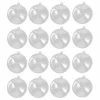 Promo ✔️ Lealoo® Boule Plastique Transparente Lot 100 Petites Boules Diam 4 Cm En Plastique Transparent Séparable, Contenant Cristal Alimentaire S 😀 -Support à décorer suspendu Soldes unnamed file 486
