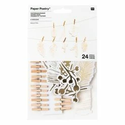 Le moins cher 👏 Rico Design Guirlande à Décorer Guirlande De Noël Forêt Dorée - 24 Pièces ✨