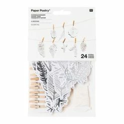 Grosses soldes ❤️ Rico Design Guirlande à Décorer Guirlande De Noël Forêt Argentée - 24 Pièces 🌟