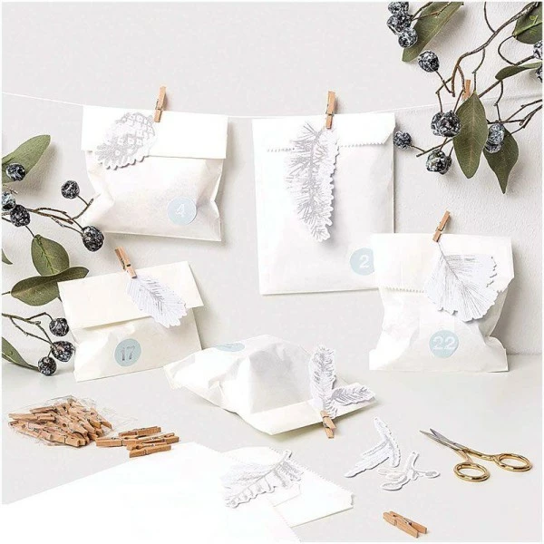 Grosses soldes ❤️ Rico Design Guirlande à Décorer Guirlande De Noël Forêt Argentée - 24 Pièces 🌟 5 Grosses soldes ❤️ Rico Design Guirlande à Décorer Guirlande De Noël Forêt Argentée - 24 Pièces 🌟 – Image 3