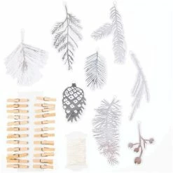 Grosses soldes ❤️ Rico Design Guirlande à Décorer Guirlande De Noël Forêt Argentée - 24 Pièces 🌟 9 Grosses soldes ❤️ Rico Design Guirlande à Décorer Guirlande De Noël Forêt Argentée - 24 Pièces 🌟 -Support à décorer suspendu Soldes unnamed file 523