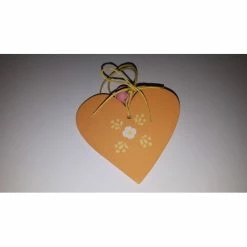 Bon marché 😀 Glorex Coeur à Suspendre Orange. ⌛