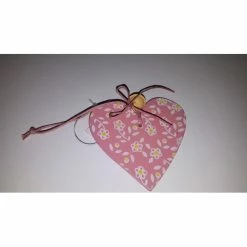 Sortie ⭐ Glorex Coeur à Suspendre Rose 🧨