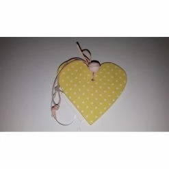 Nouveau 🤩 Glorex Coeur à Suspendre Jaune ❤️